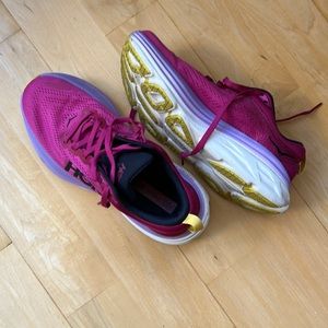 Hoka women’s sneakers, slightly worn
